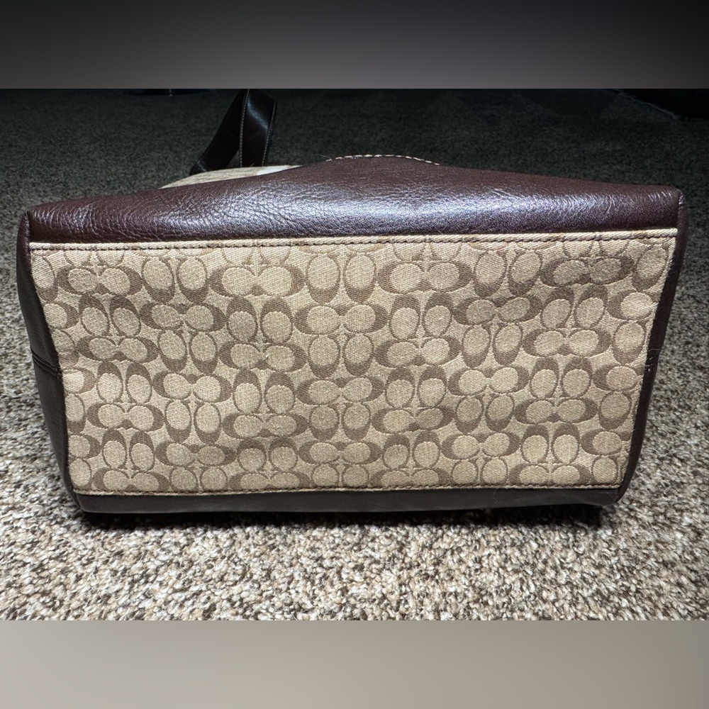 Coach Legacy Duffle Bucket Shoulder Bag, Brown - Picture 12 of 16